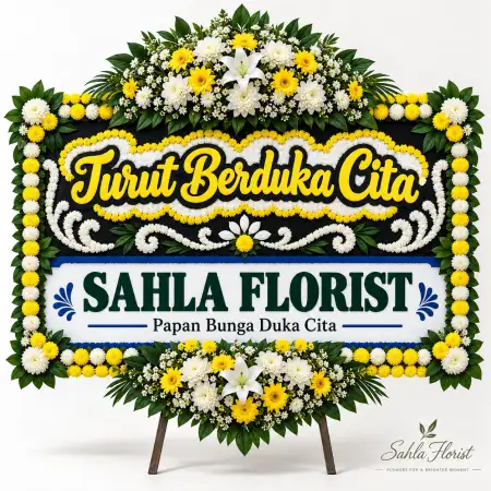 Papan Bunga Duka Scbd